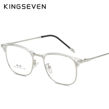 Carica l&#39;immagine nel visualizzatore di Gallery, KINGSEVEN 2023 Upscale Round Glasses Frames Women Brand Optical Ultralight Eyeglasses Computer Glasses