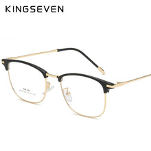 Carica l&#39;immagine nel visualizzatore di Gallery, KINGSEVEN 2023 Upscale Round Glasses Frames Women Brand Optical Ultralight Eyeglasses Computer Glasses