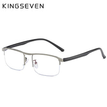 Carica l&#39;immagine nel visualizzatore di Gallery, KINGSEVEN 2023 Myopia Glasses Men Women Retro Metal Frame Square Students Myopia Glasses Frame For 1 -1.5 -2 -2.5