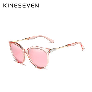KINGSEVEN 2023 Polarized Women's Sunglasses Gradient Lens  Sun glasses Brand Lentes de sol Mujer