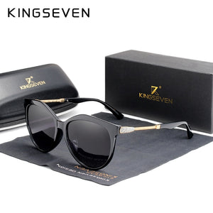KINGSEVEN 2023 Polarized Women's Sunglasses Gradient Lens  Sun glasses Brand Lentes de sol Mujer