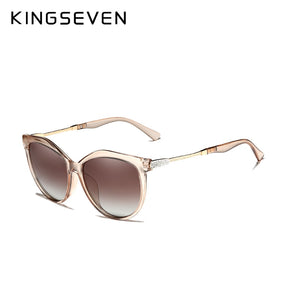 KINGSEVEN 2023 Polarized Women's Sunglasses Gradient Lens  Sun glasses Brand Lentes de sol Mujer