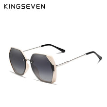 Load image into Gallery viewer, KINGSEVEN 2023 Women's Glasses  Brand Sunglasses Gradient Polarized Lens Round Sun glasses Butterfly Oculos Feminino