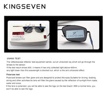 Carica l'immagine nel visualizzatore di Gallery, KINGSEVEN 2022 Brand Classic Square Polarized Sunglasses Men's Driving Male Sun Glasses Eyewear UV Blocking Oculos N7906