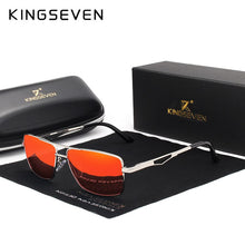 Carica l'immagine nel visualizzatore di Gallery, KINGSEVEN 2022 Brand Classic Square Polarized Sunglasses Men's Driving Male Sun Glasses Eyewear UV Blocking Oculos N7906