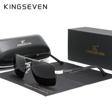 Load image into Gallery viewer, KINGSEVEN 2022 Brand Men's Aluminum Sunglasses Polarized Men Mirror Male Sun Glasses Sports Eyewear Driving Oculos de sol N7755