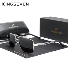 Load image into Gallery viewer, KINGSEVEN 2022 Brand Men's Aluminum Sunglasses Polarized Men Mirror Male Sun Glasses Sports Eyewear Driving Oculos de sol N7755