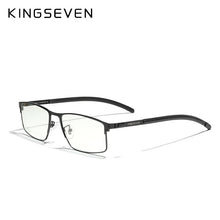 Load image into Gallery viewer, KINGSEVEN 2023 Men Titanium Alloy Glasses Frame Male Business Style Ultralight  Myopia Prescription Eyeglasses