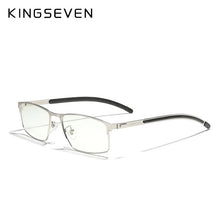 Load image into Gallery viewer, KINGSEVEN 2023 Men Titanium Alloy Glasses Frame Male Business Style Ultralight  Myopia Prescription Eyeglasses