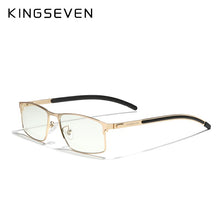 Load image into Gallery viewer, KINGSEVEN 2023 Men Titanium Alloy Glasses Frame Male Business Style Ultralight  Myopia Prescription Eyeglasses