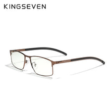 Load image into Gallery viewer, KINGSEVEN 2023 Men Titanium Alloy Glasses Frame Male Business Style Ultralight  Myopia Prescription Eyeglasses