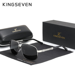 KINGSEVEN 2022   Men's Sunglasses Polarized UV400 Protection Driving Sun Glasses Male Oculos de sol N7621