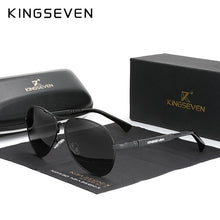 Load image into Gallery viewer, KINGSEVEN 2022  Trend Quality Titanium Alloy Men's Sunglasses Polarized Sun glasses Women Pilot Mirror Eyewear Oculos de sol