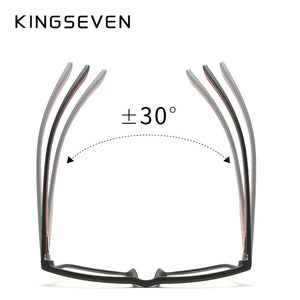 KINGSEVEN 2023 TR90 Trending  Blue Light Blocking Glasses Men Myopia Prescription Optical Eyeglasses