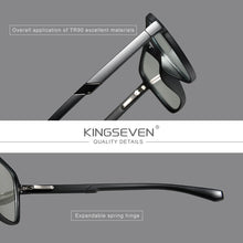 Load image into Gallery viewer, KINGSEVEN 2023 TR90 Retro Ray Blue Light Blocking Glasses For Men Women Support custom prescription lenses  Computer Glasses
