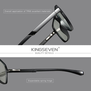 KINGSEVEN 2023 TR90 Retro Ray Blue Light Blocking Glasses For Men Women Support custom prescription lenses  Computer Glasses