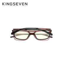 Load image into Gallery viewer, KINGSEVEN 2023 TR90 Retro Ray Blue Light Blocking Glasses For Men Women Support custom prescription lenses  Computer Glasses