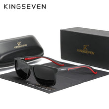 Load image into Gallery viewer, KINGSEVEN 2023 Ultra Light TR90 Sunglasses Men Polarized TAC Anti-Burst Cat.3 Lens Driving Sun Glasses Women Sports Eeywear