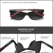 Load image into Gallery viewer, KINGSEVEN 2023 Ultra Light TR90 Sunglasses Men Polarized TAC Anti-Burst Cat.3 Lens Driving Sun Glasses Women Sports Eeywear