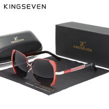 Load image into Gallery viewer, KINGSEVEN 2023 Upgrade Design Women&#39;s Polarized Gradient Lens Sunglasses Ladies Butterfly Sun Glasses For Women Female N7011