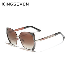 Load image into Gallery viewer, KINGSEVEN 2023 Upgrade Design Women&#39;s Polarized Gradient Lens Sunglasses Ladies Butterfly Sun Glasses For Women Female N7011