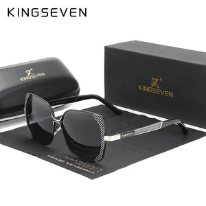 KINGSEVEN 2023 Upgrade Design Women's Polarized Gradient Lens Sunglasses Ladies Butterfly Sun Glasses For Women Female N7011