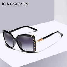 Load image into Gallery viewer, KINGSEVEN 2023 Women&#39;s Brand Designer Polarized Sunglasses Butterfly Frame Summer Gradient Lens Sun glasses Retro 7215