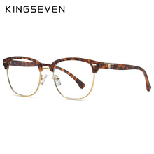 Load image into Gallery viewer, KINGSEVEN 2023 Anti-Blu-ray Glasses Square Prescription Glasses Transparent Lenses Eyewear