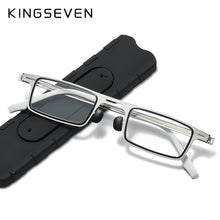 Carica l&#39;immagine nel visualizzatore di Gallery, KINGSEVEN 2023 Reading Glasses Unisex Portable Non-Screw Frame Eyewear