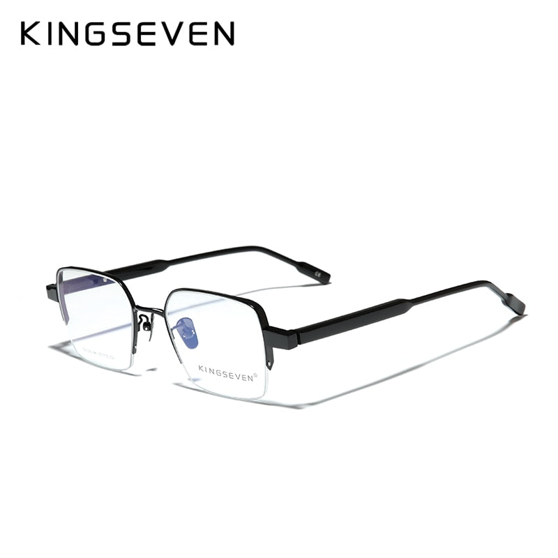 KINGSEVEN Acetate Glasses Frame Women Prescription Eyeglasses Myopia Optical Frame Female Square Spectacles Eyewear
