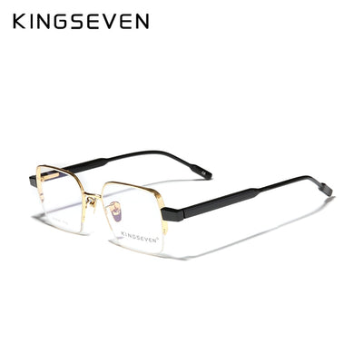 KINGSEVEN Acetate Glasses Frame Women Prescription Eyeglasses Myopia Optical Frame Female Square Spectacles Eyewear