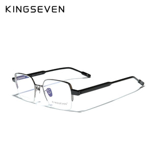 KINGSEVEN Acetate Glasses Frame Women Prescription Eyeglasses Myopia Optical Frame Female Square Spectacles Eyewear