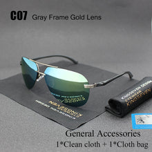 Carica l'immagine nel visualizzatore di Gallery, KINGSEVEN Aluminum Magnesium Polarized Sunglasses Men Driver Mirror Sun glasses Male Fishing Female Eyewear For Men