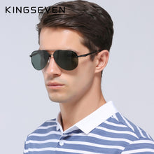 Carica l'immagine nel visualizzatore di Gallery, KINGSEVEN Aluminum Magnesium Polarized Sunglasses Men Driver Mirror Sun glasses Male Fishing Female Eyewear For Men