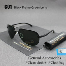 Carica l'immagine nel visualizzatore di Gallery, KINGSEVEN Aluminum Magnesium Polarized Sunglasses Men Driver Mirror Sun glasses Male Fishing Female Eyewear For Men