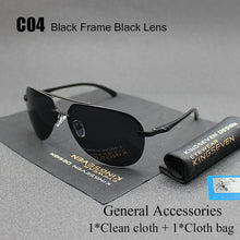 Carica l'immagine nel visualizzatore di Gallery, KINGSEVEN Aluminum Magnesium Polarized Sunglasses Men Driver Mirror Sun glasses Male Fishing Female Eyewear For Men
