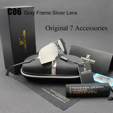 Carica l'immagine nel visualizzatore di Gallery, KINGSEVEN Aluminum Magnesium Polarized Sunglasses Men Driver Mirror Sun glasses Male Fishing Female Eyewear For Men