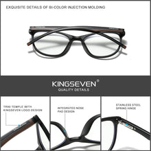 Carica l&#39;immagine nel visualizzatore di Gallery, KINGSEVEN Anti Blue Light Optical Glasses For Women Radiation Ray Blocking Computer Gaming Eyeglasses Frames