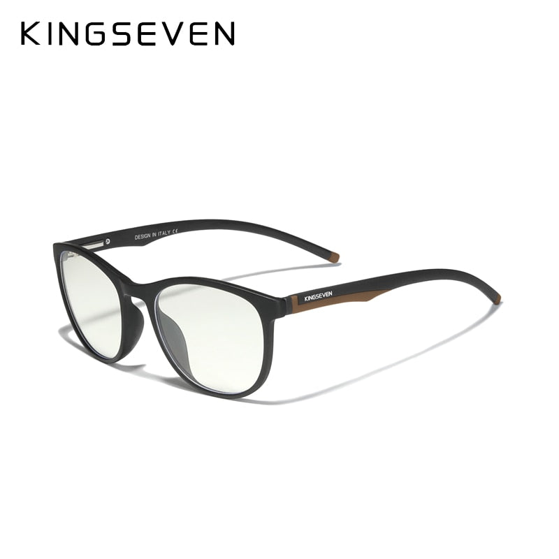 KINGSEVEN Anti Blue Light Optical Glasses For Women Radiation Ray Blocking Computer Gaming Eyeglasses Frames