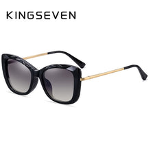 Carica l&#39;immagine nel visualizzatore di Gallery, KINGSEVEN Anti-Blue-ray Glasses For Women Detachable Retro Glasses Frame Magnetic UV Blocking Eyewear 9585