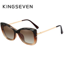 Carica l&#39;immagine nel visualizzatore di Gallery, KINGSEVEN Anti-Blue-ray Glasses For Women Detachable Retro Glasses Frame Magnetic UV Blocking Eyewear 9585