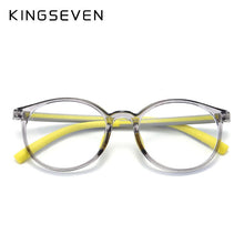 Carica l&#39;immagine nel visualizzatore di Gallery, KINGSEVEN Anti-blue Light Children Boys Girls Computer Glasses Protection Eyeglasses Ultra Light Frame Glasses Protection