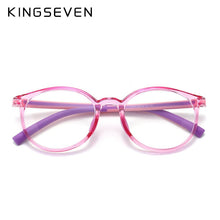 Carica l&#39;immagine nel visualizzatore di Gallery, KINGSEVEN Anti-blue Light Children Boys Girls Computer Glasses Protection Eyeglasses Ultra Light Frame Glasses Protection