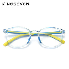 Carica l&#39;immagine nel visualizzatore di Gallery, KINGSEVEN Anti-blue Light Children Boys Girls Computer Glasses Protection Eyeglasses Ultra Light Frame Glasses Protection