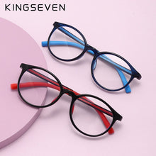 Carica l&#39;immagine nel visualizzatore di Gallery, KINGSEVEN Anti-blue Light Children Boys Girls Computer Glasses Protection Eyeglasses Ultra Light Frame Glasses Protection