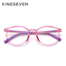 Carica l&#39;immagine nel visualizzatore di Gallery, KINGSEVEN Anti-blue Light Children Boys Girls Computer Glasses Protection Eyeglasses Ultra Light Frame Glasses Protection