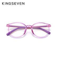 Carica l&#39;immagine nel visualizzatore di Gallery, KINGSEVEN Anti-blue Light Children Boys Girls Computer Glasses Protection Eyeglasses Ultra Light Frame Glasses Protection