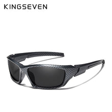 Load image into Gallery viewer, KINGSEVEN Brand 2023 Limited Sales TR90 Polarized Sunglasses Men Carbon fiber Frame Fishing Driving Eyewear Sun Glasses Goggles