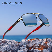 Load image into Gallery viewer, KINGSEVEN Brand 2023 Polarized Men Sunglasses Square Aluminum Frame Male Sun Glasses Driving Fishing Eyewear Zonnebril N7719