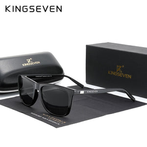 KINGSEVEN Brand Aluminum Frame Sunglasses Men Polarized Pochromic Sun glasses Women's Glasses Accessories